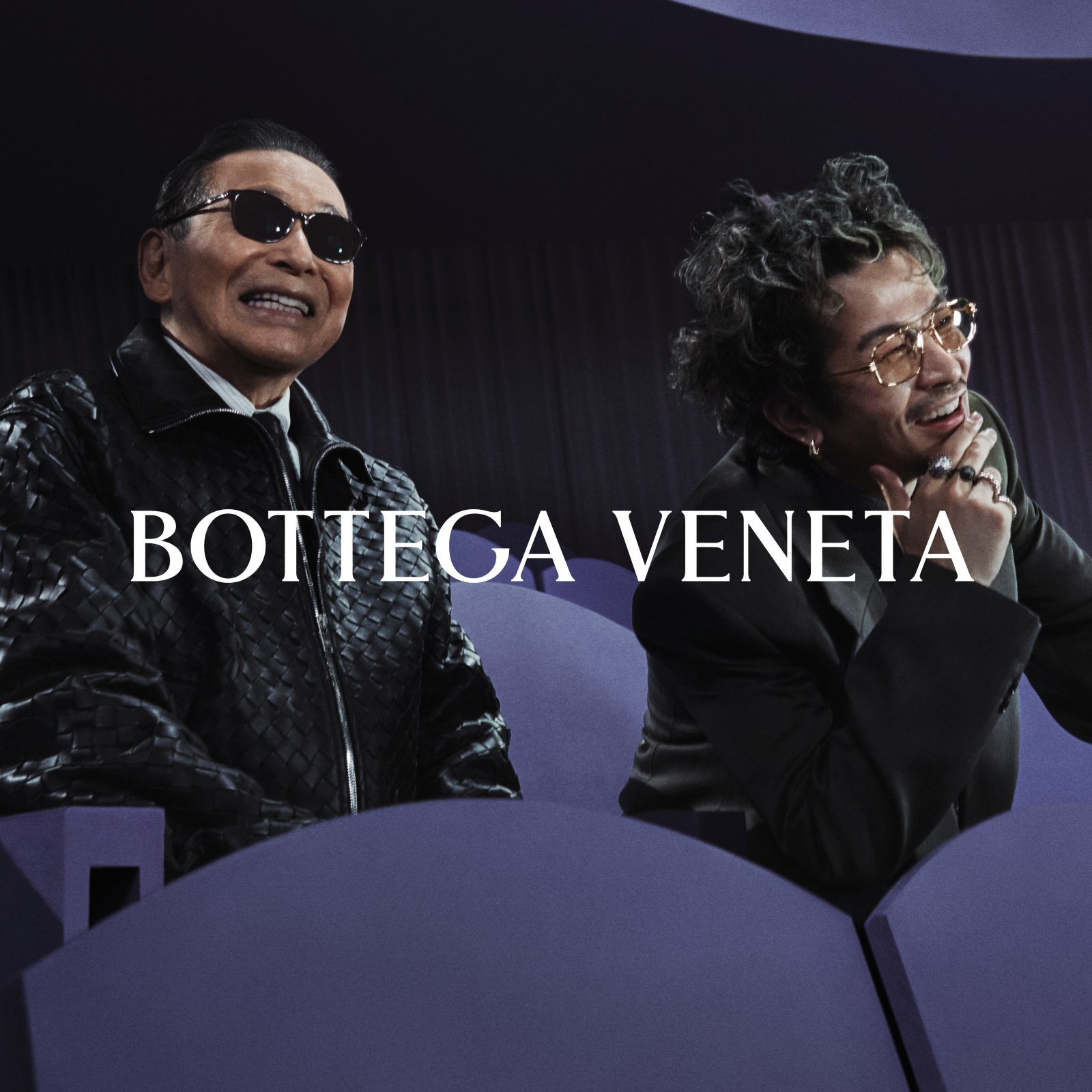 タモリ×常田大希。世代を超えた表現者たちがボッテガ・ヴェネタの新